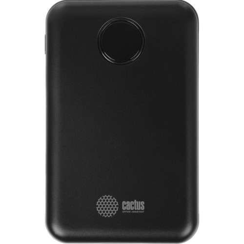 Мобильный аккумулятор Cactus CS-PBFSOA-10000 10000mAh 22.5W 4.5A USB-A/USB-C черный