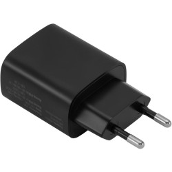 Сетевое зар./устр. Buro BUWD1 20W 3A (PD+QC) USB-C/USB-A универсальное черный (BUWD18P110BK)