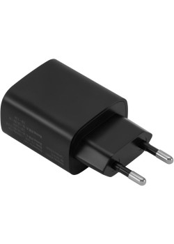 Сетевое зар./устр. Buro BUWD1 20W 3A (PD+QC) USB-C/USB-A универсальное черный (BUWD18P110BK)