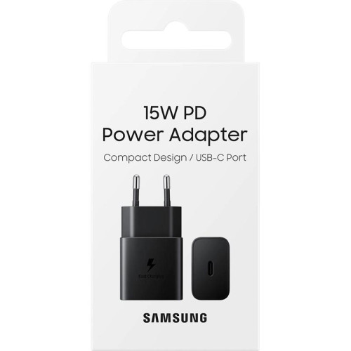 Сетевое зар./устр. Samsung EP-T1510 2A (PD) USB-C Samsung черный (EP-T1510XBEGEU)