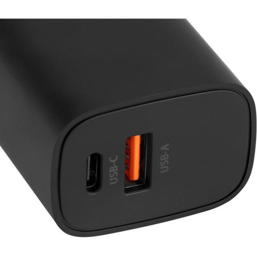 Сетевое зар./устр. Buro BUWD1 20W 3A (PD+QC) USB-C/USB-A универсальное черный (BUWD18P110BK)