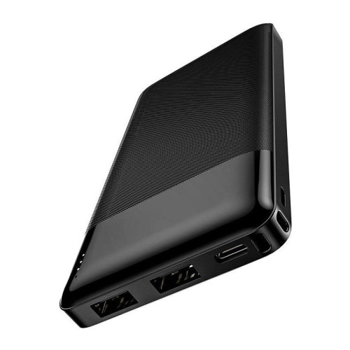 Мобильный аккумулятор Hoco J72 Easy travel 10000mAh 2A 2xUSB-A черный