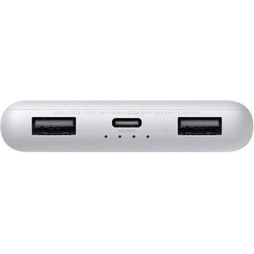 Мобильный аккумулятор Xiaomi 10000mAh 35.15W 5A 2xUSB-A/USB-C серый (BHR9350GL) Мобильный аккумулятор Xiaomi 10000mAh 35.15W 5A 2xUSB-A/USB-C серый (BHR9350GL)