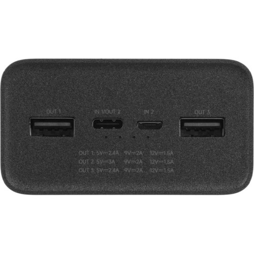 Мобильный аккумулятор Xiaomi BHR9126GL 30000mAh 18W 2.6A 2xUSB-A/USB-C черный