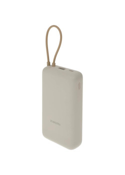 Мобильный аккумулятор Xiaomi BHR8851GL 20000mAh 33W 3A USB-A/USB-C бежевый