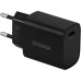 Сетевое зар./устр. Digma DGW2C 20W 3A (PD) USB-C универсальное черный (DGW2C0F010BK) Сетевое зар./устр. Digma DGW2C 20W 3A (PD) USB-C универсальное черный (DGW2C0F010BK)