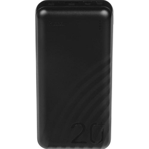 Мобильный аккумулятор Hoco J123A Element 20000mAh 2A 2xUSB-A черный