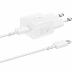 Сетевое зар./устр. Samsung EP-T2510 25W 3A (PD) USB Type-C белый (EP-T2510XWEGEU)