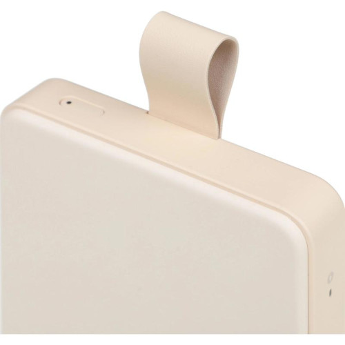 Мобильный аккумулятор Xiaomi BHR9074GL 6000mAh Qi 15W 2.4A USB-C беспров.зар. бежевый