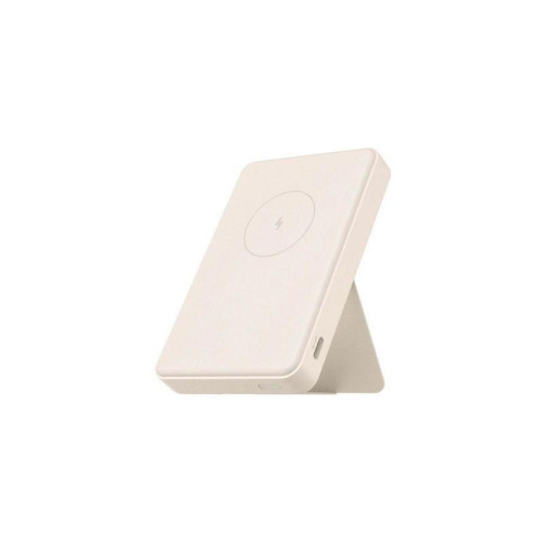 Мобильный аккумулятор Xiaomi BHR9074GL 6000mAh Qi 15W 2.4A USB-C беспров.зар. бежевый