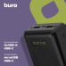Мобильный аккумулятор Buro BPF30D 30000mAh QC4.0/PD3.0 22.5W 3A 2xUSB-A/USB-C черный (BPF30D22PBK) Мобильный аккумулятор Buro BPF30D 30000mAh QC4.0/PD3.0 22.5W 3A 2xUSB-A/USB-C черный (BPF30D22PBK)