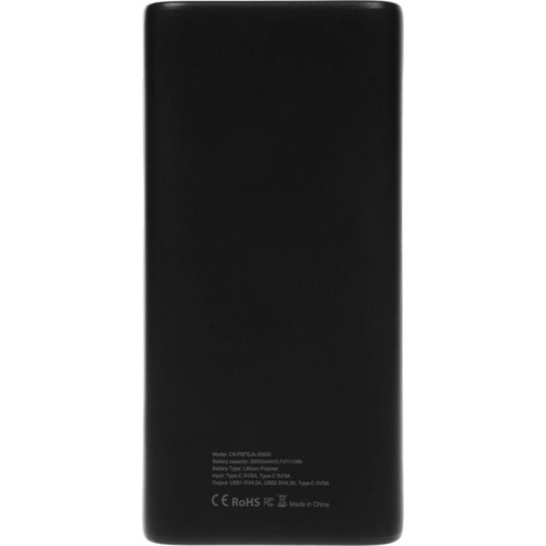 Мобильный аккумулятор Cactus CS-PBFSJA-30000 30000mAh 22.5W 4.5A 2xUSB-A/2xUSB-C черный