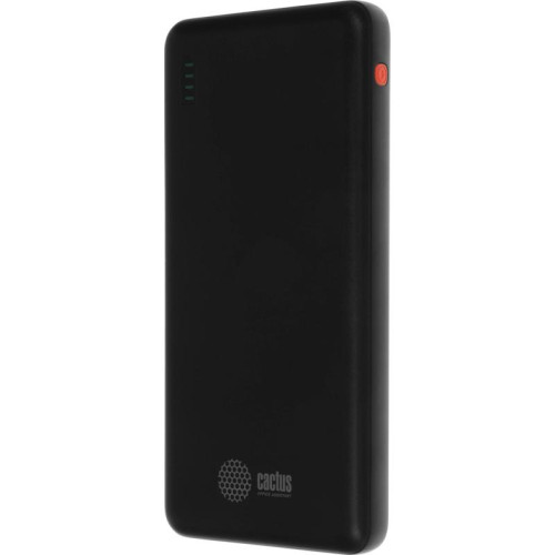 Мобильный аккумулятор Cactus CS-PBFSAA-10000 10000mAh 22.5W 4.5A USB-A/2xUSB-C черный