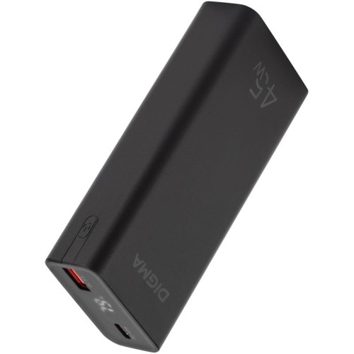 Мобильный аккумулятор Digma DGPF10E 10000mAh QC3.0/PD3.0 45W 4.5A USB-A/USB-C черный (DGPF10E45ABK) Мобильный аккумулятор Digma DGPF10E 10000mAh QC3.0/PD3.0 45W 4.5A USB-A/USB-C черный (DGPF10E45ABK)