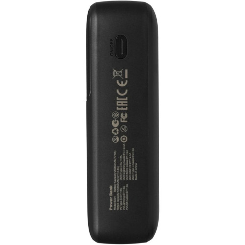 Внешний аккумулятор Tecno Pocket S201 20000mAh 2.4A 2xUSB-A/USB-C черный