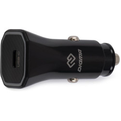 Автомобильное зар./устр. Digma DGC2B 20W 3A (PD) USB-C универсальное черный (DGC2B0F010BK)