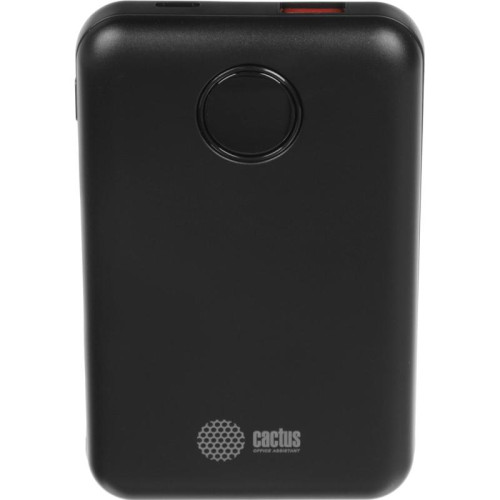 Мобильный аккумулятор Cactus CS-PBFSOA-10000 10000mAh 22.5W 4.5A USB-A/USB-C черный