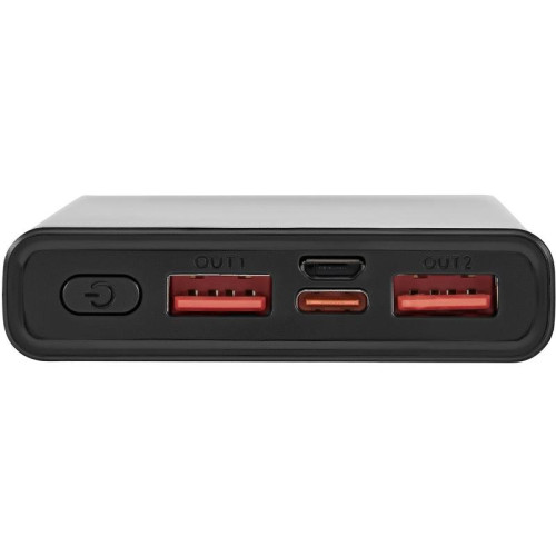 Мобильный аккумулятор Digma DGPF10A 10000mAh QC3.0/PD3.0 22.5W 3A 2xUSB-A/USB-C черный (DGPF10A22PBK)