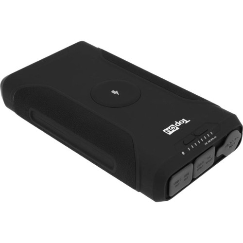 Мобильный аккумулятор TopON TOP-X73 72000mAh QC3.0/PD3.0/Qi 180W 5A USB-A/2xUSB-C беспров.зар. черный (103073)