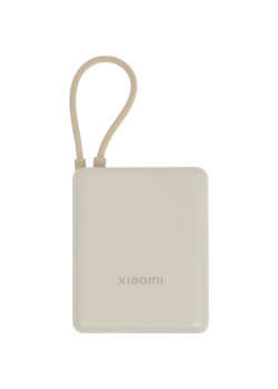Мобильный аккумулятор Xiaomi BHR9333GL 10000mAh PD 33W 3A USB-A/USB-C бежевый