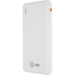 Мобильный аккумулятор Cactus CS-PBFSBA-10000 10000mAh 22.5W 4.5A USB-A/2xUSB-C белый
