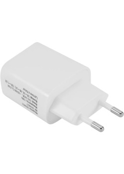 Сетевое зар./устр. Buro BUWG1 18W 3A (QC) USB-A универсальное белый (BUWG18P100WH)