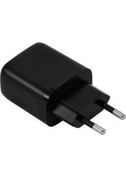 Сетевое зар./устр. Buro BUWG1 18W 3A (QC) USB-A универсальное черный (BUWG18P100BK)