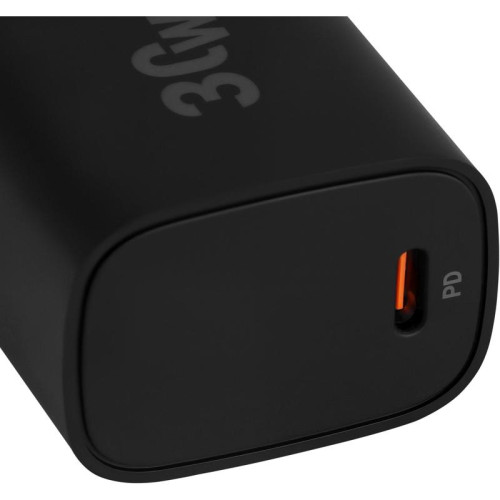 Сетевое зар./устр. Digma DGW3C 30W 3A (PD) USB-C универсальное черный (DGW3C0F010BK)