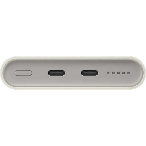 Мобильный аккумулятор Samsung EB-U2510 10000mAh 25W 3A 2xUSB-C беспров.зар. бежевый (EB-U2510XUEGRU)