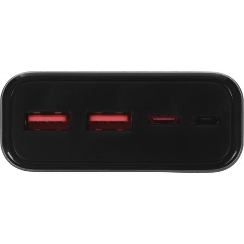 Мобильный аккумулятор Cactus CS-PBFSFA-20000 20000mAh 22.5W 4.5A 2xUSB-A/USB-C серый