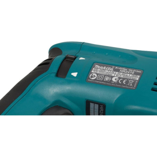 Перфоратор Makita HR2470 патрон:SDS-plus уд.:2.4Дж 780Вт (кейс в комплекте)