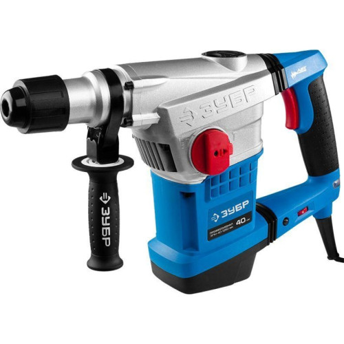 Перфоратор Зубр ЗПМ-40-1250 ЭВК патрон:SDS-max уд.:10Дж 1250Вт (кейс в комплекте)
