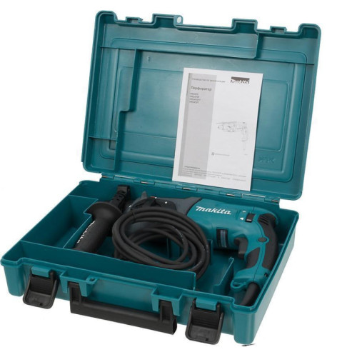 Перфоратор Makita HR2470 патрон:SDS-plus уд.:2.4Дж 780Вт (кейс в комплекте)