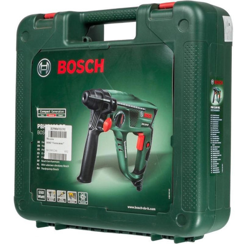 Перфоратор Bosch PBH 2100 RE патрон:SDS-plus уд.:1.7Дж 550Вт (кейс в комплекте) Перфоратор Bosch PBH 2100 RE патрон:SDS-plus уд.:1.7Дж 550Вт (кейс в комплекте)