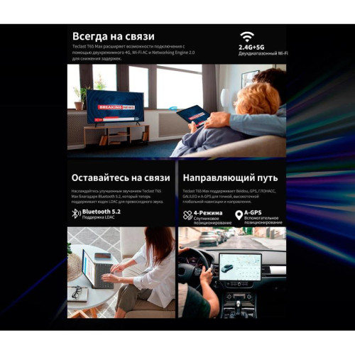 Планшет Teclast T65Max G99 (2.0) 8C RAM8Gb ROM256Gb 12.95