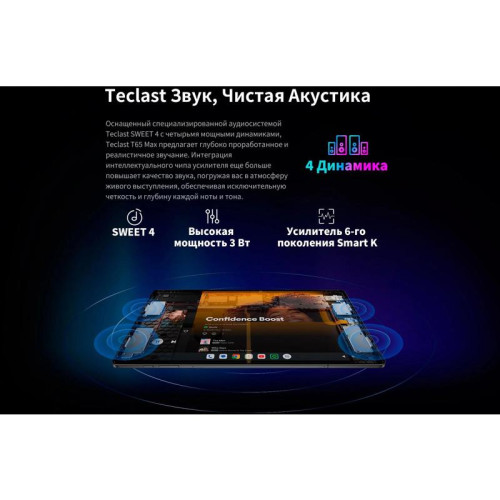 Планшет Teclast T65Max G99 (2.0) 8C RAM8Gb ROM256Gb 12.95