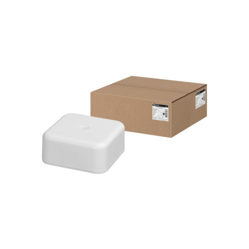 Коробка распаячная/ Коробка распаячная КР 50х50х20 ОП белая IP40