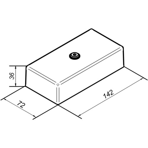 Коробка монтажная огнестойкая/ Коробка монтажная огнестойкая КМ-О(24к) - IP41-d
