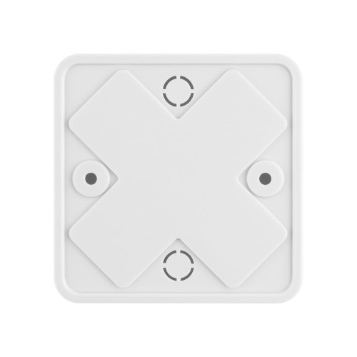 Коробка распаячная/ Коробка распаячная КР 75х75х28 ОП белая IP40 Коробка распаячная/ Коробка распаячная КР 75х75х28 ОП белая IP40
