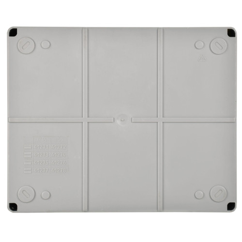Коробка КМ41274 распаячная для открытой проводки 240х195х165мм IP55 RAL7035 кабельные вводы