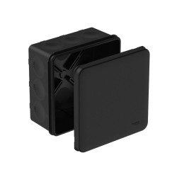 Коробка распределительная мембранными вводами/ MultiBox Коробка распределительная с мембранными вводами IP66 100х100х50 Черная (со стикером) под пистолет