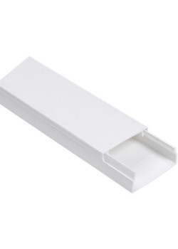 Кабельный канал IEK CKK11-040-040-1-K01-024 ECOLINE 40x40мм белый 2м (упак.:1шт)