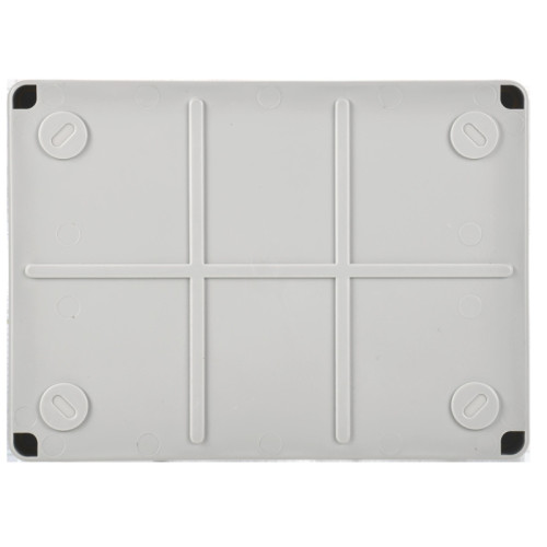 Коробка КМ41244 распаячная для о/п 190х140х70 мм IP55 (RAL7035, 10 гермовводов)