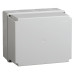 Коробка КМ41274 распаячная для открытой проводки 240х195х165мм IP55 RAL7035 кабельные вводы