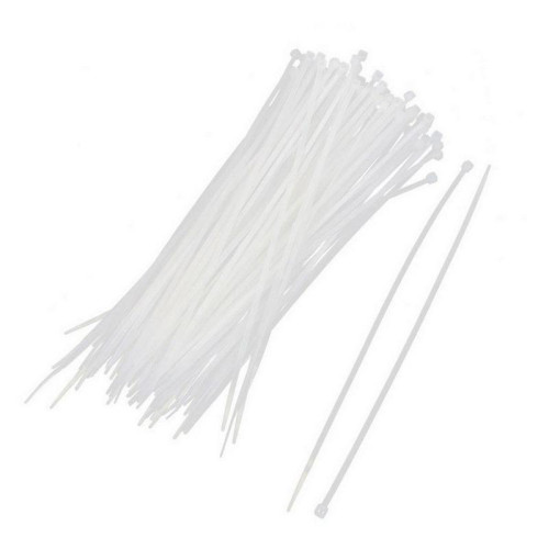 Аксессуары к шкафам и стойкам Hyperline WRline WR-SHN-25-125W Стяжка-хомут 2.5х150мм, кабельная нейлоновая неразъемная, полиамид 6.6, цвет белый (100шт)