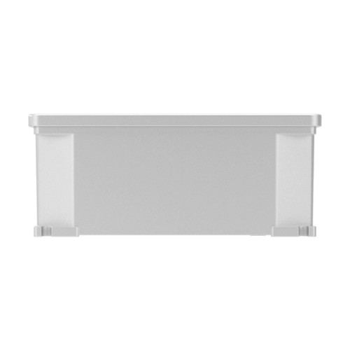 Коробка ответвительная алюминиевая окрашенная, IP66/IP67, RAL9006, 178х155х74мм