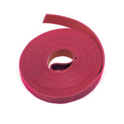 Крепеж Hyperline WASNR-5x25-RD Лента (липучка) в рулоне, ширина 25 мм, длина 5м, красная