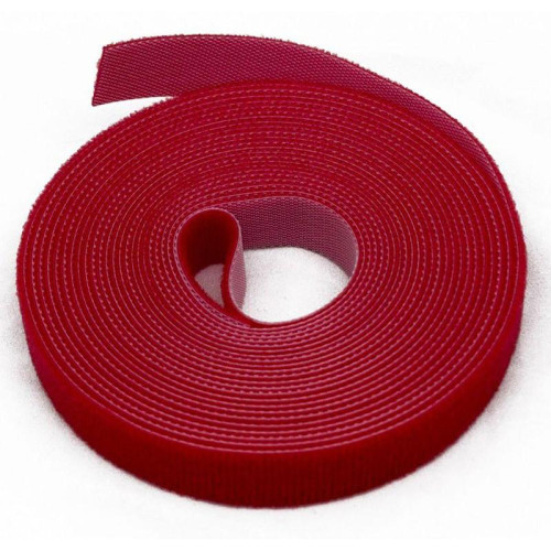 Крепеж Hyperline WASNR-5x16-RD Лента (липучка) в рулоне, ширина 16 мм, длина 5м, красная