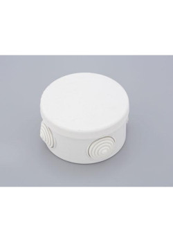 Коробка распределительная/ TYCO Коробка распределительная 80х50мм IP55 белая