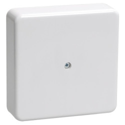 Коробка клеммная/ Коробка клеммная 75х75х20 белая IP40 КМ41212-01